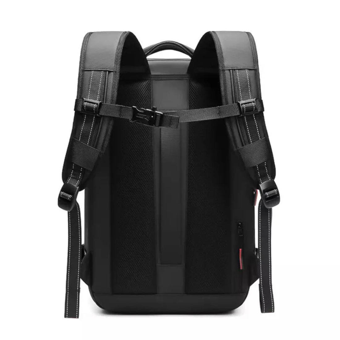 Sac à dos Movara Compression Aventure noir, détail des rangements