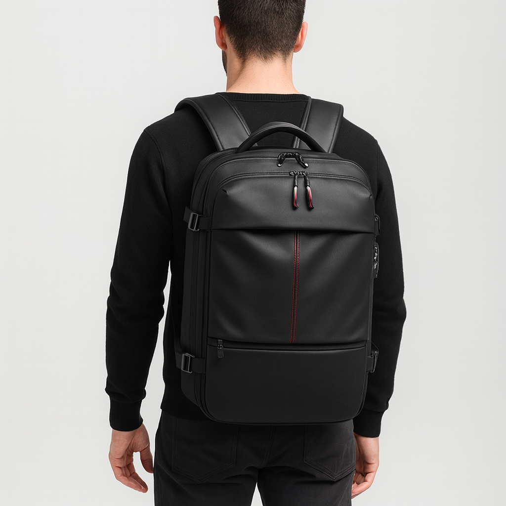 Sac à dos Movara Compression Aventure noir, deuxième vue